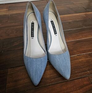 Alice+Olivia Denim heels